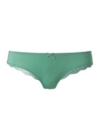 Lascana Brasilslip ozeangrün Gr. 32/34 für Damen. Körpernah