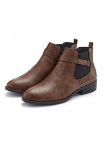 Vivance Chelseaboots braun Gr. 36 für Damen