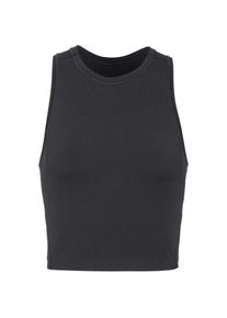 On Studio Croptop Damen - schwarz - Gr. M - Polyester/Elastan