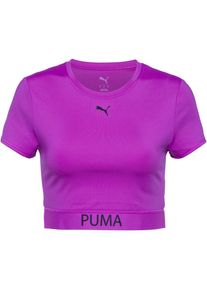 Puma Strong Croptop Damen - lila - Gr. XL - Polyester/Elastan