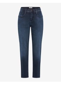 Brax Damen Five-Pocket-Hose Style MILEY S USED DARK BLUE, denim dunkelblau, Gr. 44K