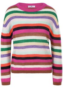 Peter Hahn - Rundhals-Pullover, mehrfarbig, Gr. 40 / M