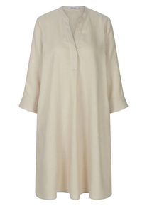 Peter Hahn - Kleid aus 100% Leinen, beige, Gr. 36 / S - Leinen