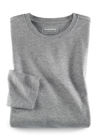 Walbusch Langarm-Shirt Rundhalsausschnitt