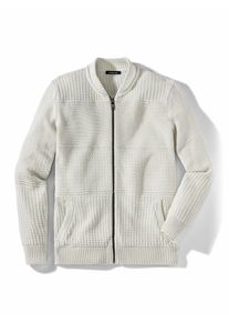 Walbusch Zip-Jacke Strukturmix