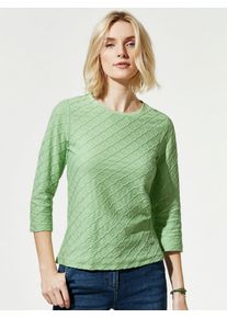 Walbusch Baumwollshirt Strukturmuster