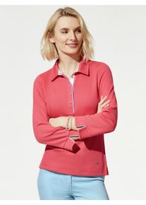 Walbusch Poloshirt Strukturmuster
