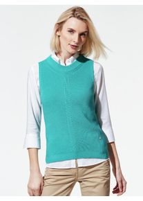 Walbusch Rundhals-Pullunder Diagonalstruktur