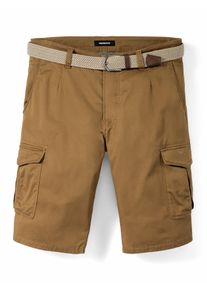 Walbusch Extraglatt Gürtel Cargo-Bermudas