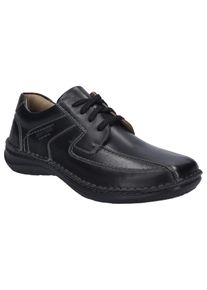Josef Seibel Herren Schnürschuh "New Anvers 08", Gr. 40new anvers 08 schwarz, Leder, casual, Schuhe, Freizeitschuh, Halbschuh, in komfortabler