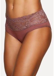 Vivance Slip mehrfarbig Gr. 32/34 für Damen. Mit Spitze. Bequem. Nachhaltig.