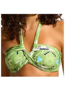 Bikini Top Seafolly Kasbah Halter Bandeau Damen (Gr 34 |bunt)