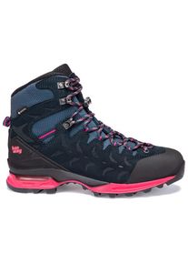 Wanderschuhe Hanwag Makra Trek Lady GTX Damen (Gr 42,5 |blau |wasserdicht)