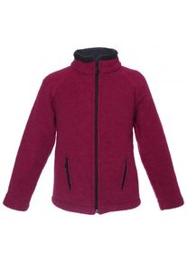 Woll- & Merinojacke Reiff Wollfleecejacke Colori Kinder (Gr 86/92 |lila/rot)
