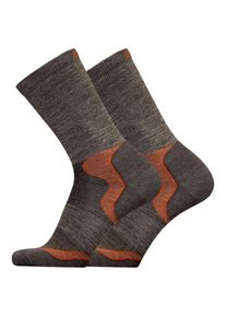 UphillSport Malla Hiking & Walking Wandersocken (Gr 39-42 |braun)