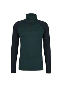 Stoic Merino180 BengtSt. Half Zip Merinounterwäsche Herren Ski (Gr XS |blau/schwarz)