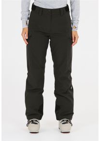 SOS Damen Skihose "La Thule", schwarz, sportlich, Gr. L, unifarben, 100% Polyester, Hosen, mit hoher Wassersäule und schützender Membran