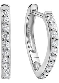 Firetti Damen Paar Creolen "Schmuck Geschenk Silber 925 Ohrschmuck Ohrringe", Silber 925 (Sterlingsilber), silber, Silber 925 (Sterlingsilber),