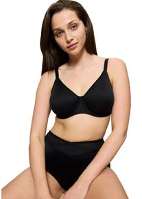 Triumph Damen Minimizer-BH "Urban Minimizer W X", Gr. 90, schwarz, Microtouch, Obermaterial: 64% Polyester, 24% Polyamid, 12% Elasthan (LYCRA),