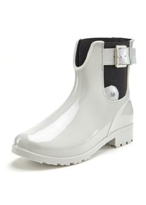 Vivance Damen Gummistiefelette, Gr. 42, grau, Obermaterial: 100% PVC. Futter: 100% Textilmaterial. Decksohle: 100% Textilmaterial. Laufsohle: 100%