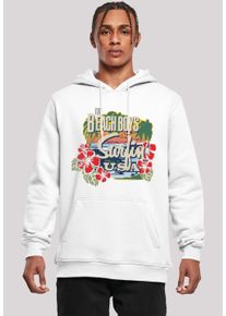 F4NT4STIC Herren Kapuzenpullover "The Beach Boys Musik Band Tropical", weiß, casual, Gr. XS, Obermaterial: 65% Baumwolle, 35% Polyester, Pullover,