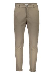 LINDBERGH Herren Stoffhose "LINDBERGH Stoffhose", beige, Gr. XL, Oberstoff: 75% Polyester, 22% Viskose, 3% Elasthan, Hosen