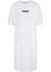 Merchcode Damen Shirtkleid "Merchcode Damen", weiß, klassisch, Gr. XS, 100% Baumwolle, Kleider