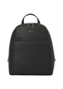 Calvin Klein Cityrucksack "CK MUST DOME BACKPACK_CAVIAR", schwarz, Lederimitat, klassisch, Rucksäcke, Freizeitrucksack Damen in klassischem Look