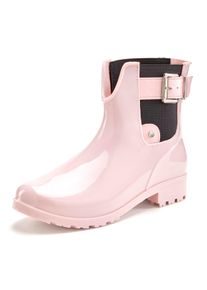 Vivance Damen Gummistiefelette, Gr. 38, rosa, Obermaterial: 100% PVC. Futter: 100% Textilmaterial. Decksohle: 100% Textilmaterial. Laufsohle: 100%