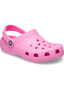 Crocs Kinder Clog "Classic K", Gr. 30, rosa, Croslite, unifarben, klassisch, Schuhe, Sommerschuh, Hausschuh, Badeschuh mit schwenkbarem Fersenriemchen