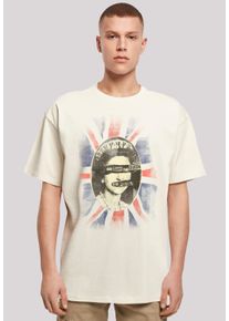 F4NT4STIC Herren T-Shirt "Sex Pistols God Save The Queen", beige, casual, Gr. XXL, Obermaterial: 100% Baumwolle, Shirts, Premium Qualität