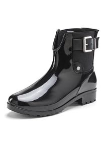 Vivance Damen Gummistiefelette, Gr. 37, schwarz, Obermaterial: 100% PVC. Futter: 100% Textilmaterial. Decksohle: 100% Textilmaterial. Laufsohle: 100%