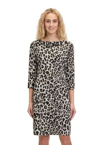 Betty Barclay Damen A-Linien-Kleid "Betty Barclay Businesskleid knielang", grau, modisch, Gr. 48, Obermaterial: 62% Polyester, 34% Viskose, 04%