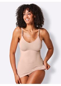 wäschepur WÄSCHEPUR Damen BH-Hemd, Gr. 38, braun, 97% Baumwolle, 3% Elasthan, BHs