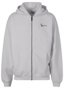 Karl Kani Herren Sweatjacke "Karl Kani Herren", weiß, Gr. M, unifarben, 80% Baumwolle, 20% Polyester, Sweatjacken