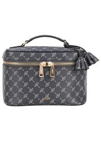 JOOP! JOOP Damen Kosmetiktasche "cortina 1.0 flora washbag mhz", blau, Lederimitat, bedruckt, Taschen, Schminktasche Beautycase Kulturbeutel