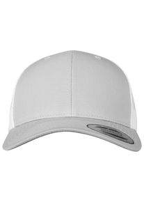 Flexfit Damen Flex Cap "Flexfit Unisex Retro Trucker 2-Tone", silber, casual, 60% Baumwolle, 40% Polyester, Caps
