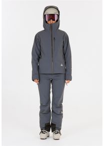 SOS Damen Skihose "Cervinia", blau, sportlich, Gr. XL, unifarben, 86% Polyamid, 14% Elasthan, Hosen, Mit 15.000 mm Wassersäule