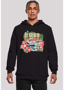 F4NT4STIC Herren Kapuzenpullover "The Beach Boys Musik Band Tropical", schwarz, casual, Gr. L, Obermaterial: 65% Baumwolle, 35% Polyester, Pullover,