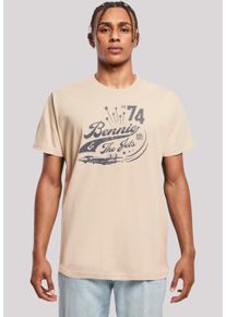 F4NT4STIC Herren T-Shirt "Elton John Bennie And The Jets", beige, casual, Gr. XXL, Obermaterial: 100% Baumwolle, Shirts, Musik, Band, Logo