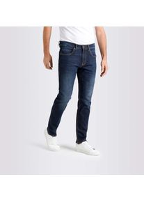 MAC Herren Straight-Jeans "Arne Pipe", blau, casual, Gr. 33, Denim/Jeans, Obermaterial: 90% Baumwolle, 8% Elastomultiester, 2% Elasthan, Jeans