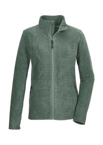 Killtec Damen Fleecejacke "KOW 106 WMN FLC JCKT", grau, sportlich, Gr. 38, 100% Polyester, Jacken