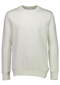LINDBERGH Herren Sweatshirt "LINDBERGH Sweatshirt", weiß, Gr. M, Oberstoff: 85% Baumwolle, 15% Polyester, Sweatshirts