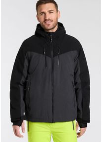 Killtec Herren Winterjacke "KSW 441 MN SKI JCKT", schwarz, sportlich, Gr. L, Obermaterial: 100% Polyester, Jacken