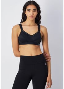 Shock Absorber Damen Sport-BH "ACTIVE CLASSIC SUPPORT N102 SA CLASSIC BRA", Gr. 75, schwarz, Stoff, Obermaterial: 77% Polyamid, 12% Elasthan, 11%