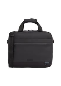 Tommy Hilfiger Damen Laptoptasche "TH SEASONAL COMPUTER BAG", schwarz, Lederimitat, Textil, Taschen, Men Messenger Bag, Henkeltasche mit viel Stauraum