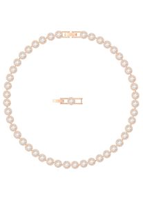 Swarovski Damen Collier "Una Angelic, 5367845", Metall, L: 39,5cm, rosa, Metall, Halsketten, mit Swarovski Kristall