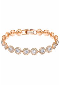 Swarovski Damen Armband "Una Angelic, 5240513", M, Metall, rosa, Metall, Armbänder, mit Swarovski Kristall