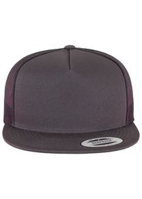 Flexfit Damen Flex Cap "Flexfit Unisex Classic Trucker", grau, casual, unifarben, 47% Baumwolle, 28% Polyamid, 25% Polyester, Caps