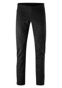 Gonso Herren Fahrradhose "Adventure Pants Softshell Hybrid M", schwarz, Gr. S, 100% Polyester, Hosen, Herren Radhose, winddichte Softshell-Hose